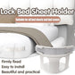 4Pcs Bed Corner Sheet Grippers – Heavy Duty Lock Bed Sheet Holder | Fits All Mattress Sizes