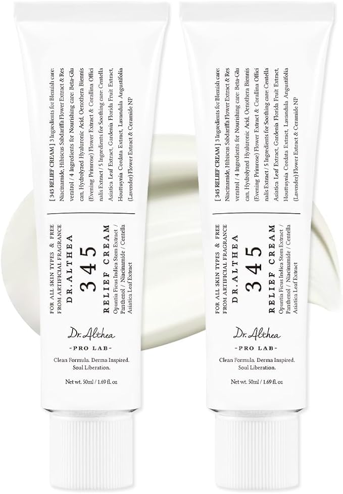 Dr. Althea 345 Relief Cream 50ml – Korean Sooth (Buy 1 Get 1 Free)